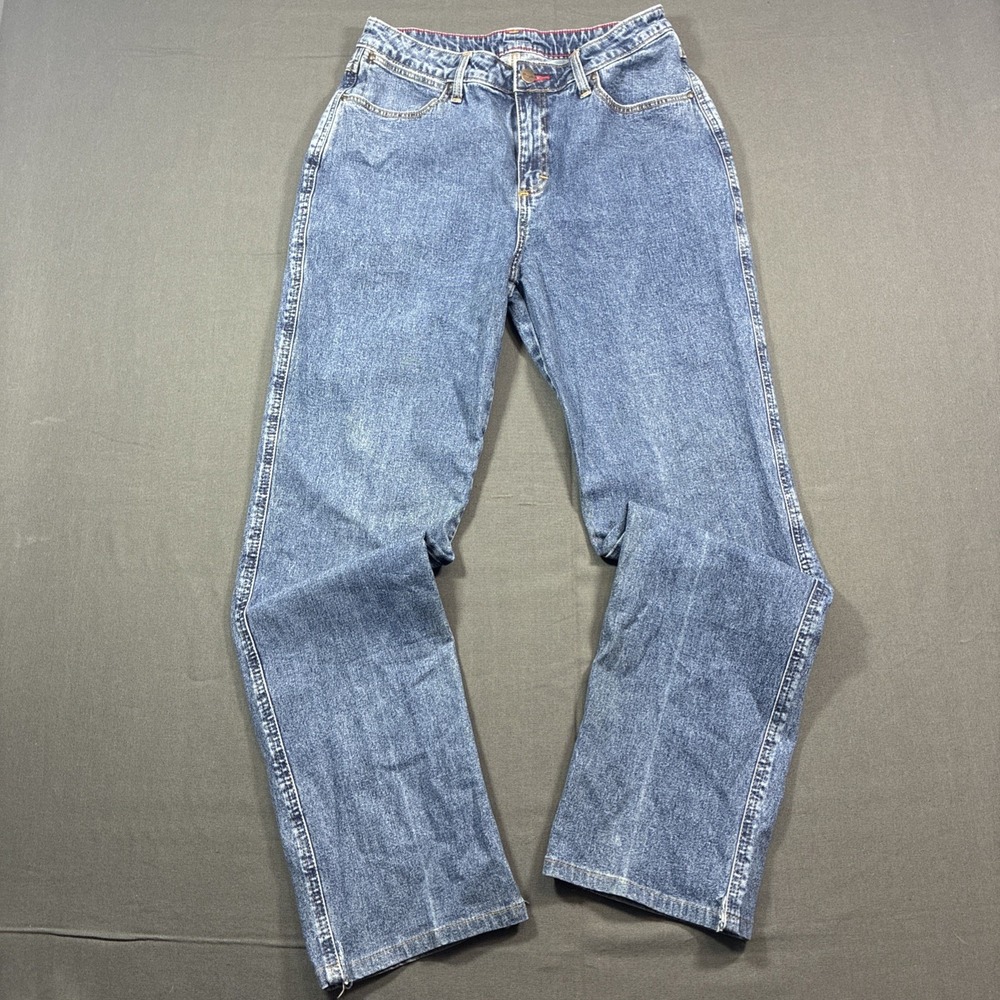 Wrangler Women's Cowboy Cut Slim Fit Stretch Jeans 28x32 Stonewash 18MWZSW